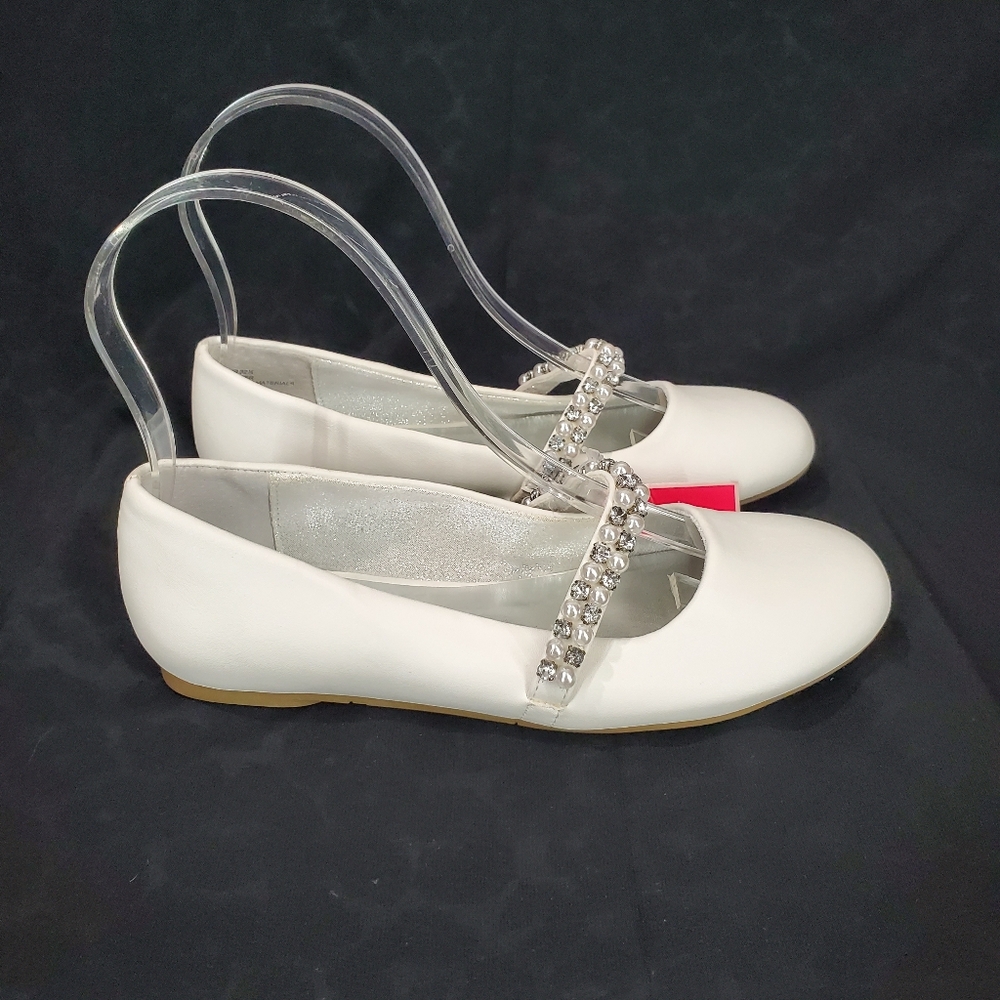 NWT Nina Nataly Ballet Flat First Holy Communion Easter Flower Girl Shoes 2 - Picture 4 of 15